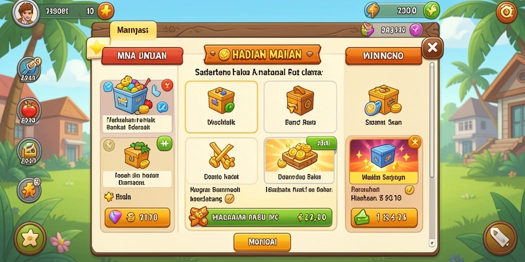 Event spesial dengan reward menarik.