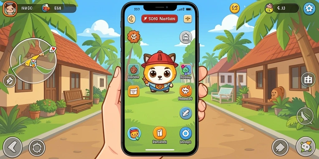Aksi pertempuran yang mendebarkan dan seru.
